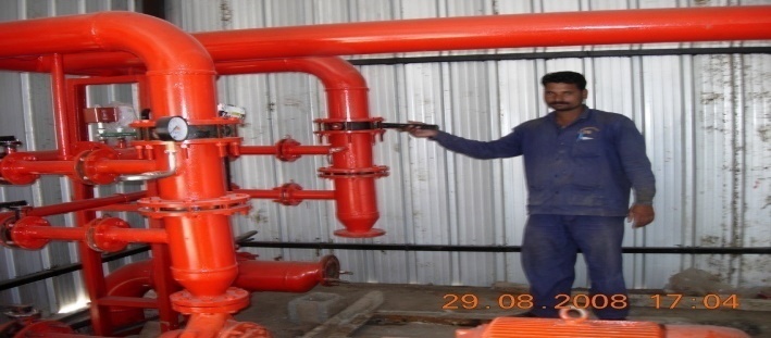 Fire riser system